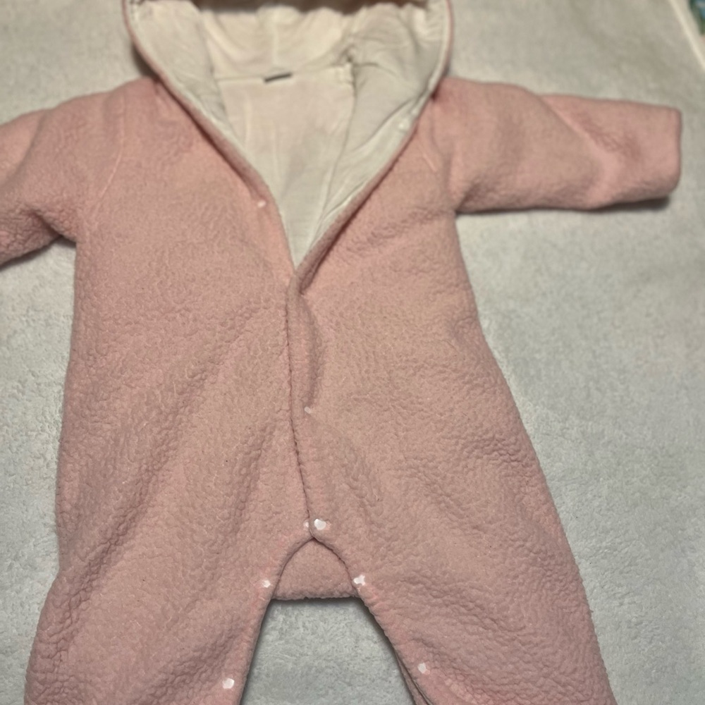 Pink Baby Girl Bodysuit